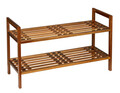 Pantofar Fondi, Wenko, 69x27x40.5 cm, lemn acacia, maro