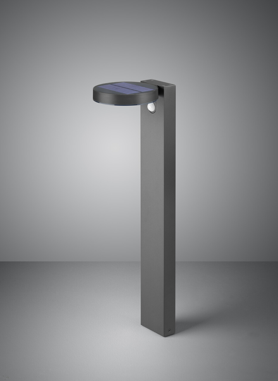 Aplica pentru exterior Posadas, RL, 15x19.5x60 cm, 4.5W, 1x SMD, inox, antracit