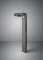 Aplica pentru exterior Posadas, RL, 15x19.5x60 cm, 4.5W, 1x SMD, inox, antracit