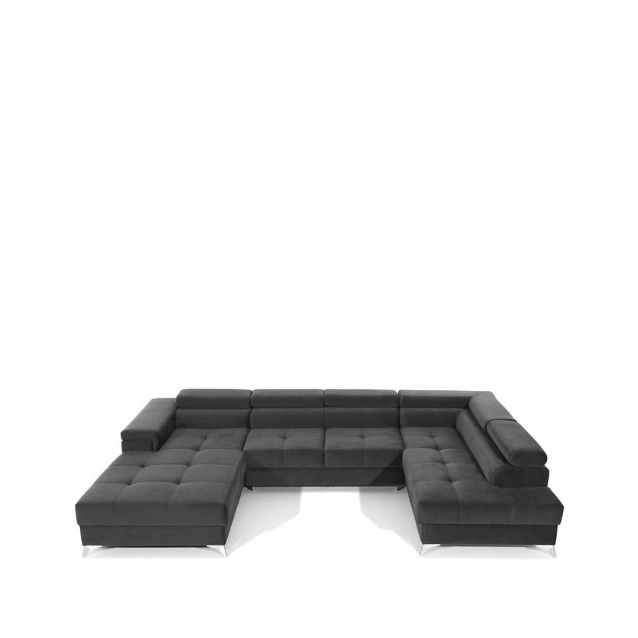 Coltar extensibil dreapta 5 locuri ELTAP, Edr-42, Eduardo, 337x205x88 cm, lemn/poliester, roz inchis - 1 | YEO