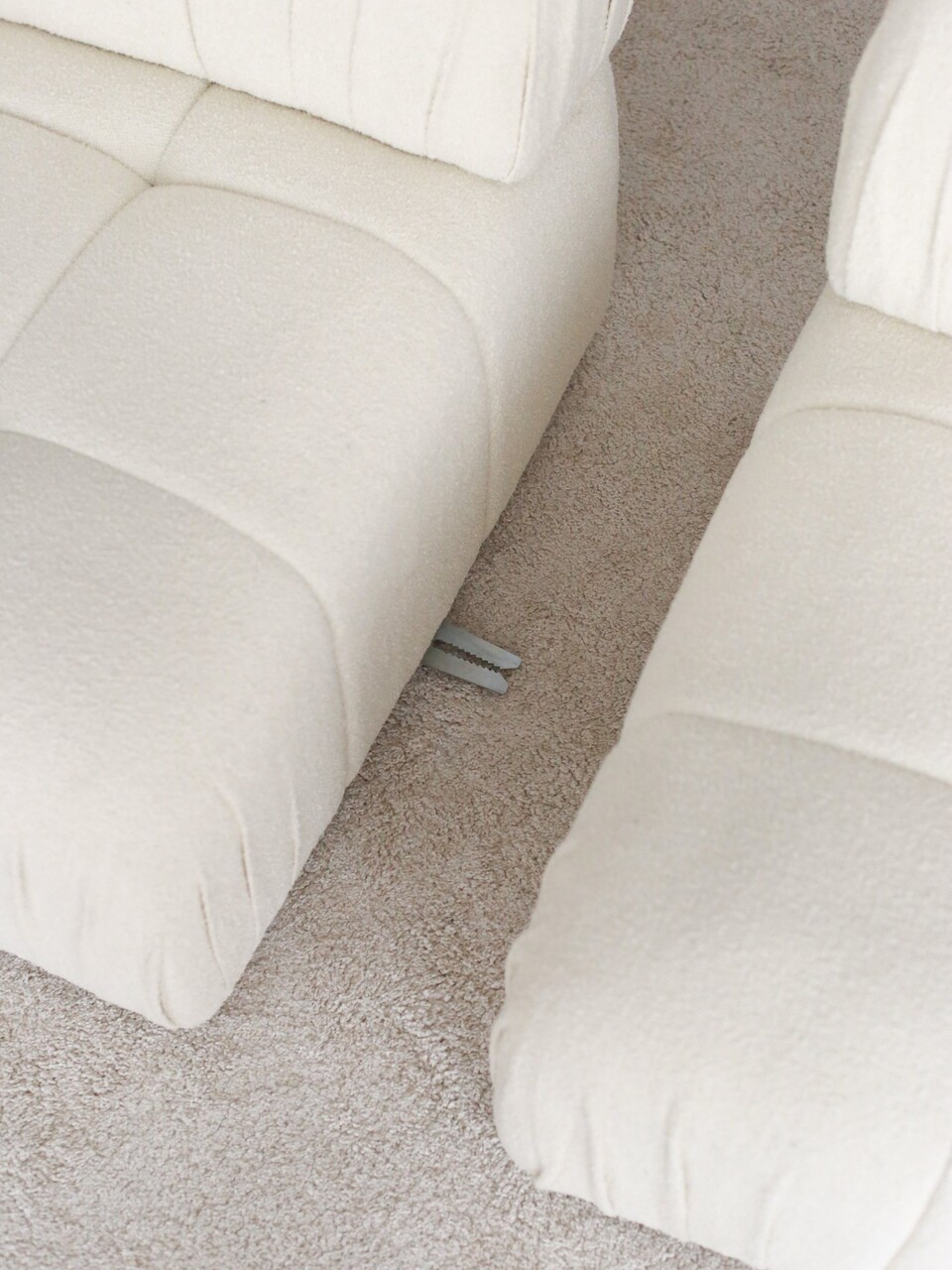 Canapea 3 locuri, Atelier del Sofa, 383EVN1249, Alb - imagine 10