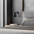 Aplica de perete, Fulgor, 942FLG2192, Metal, Negru