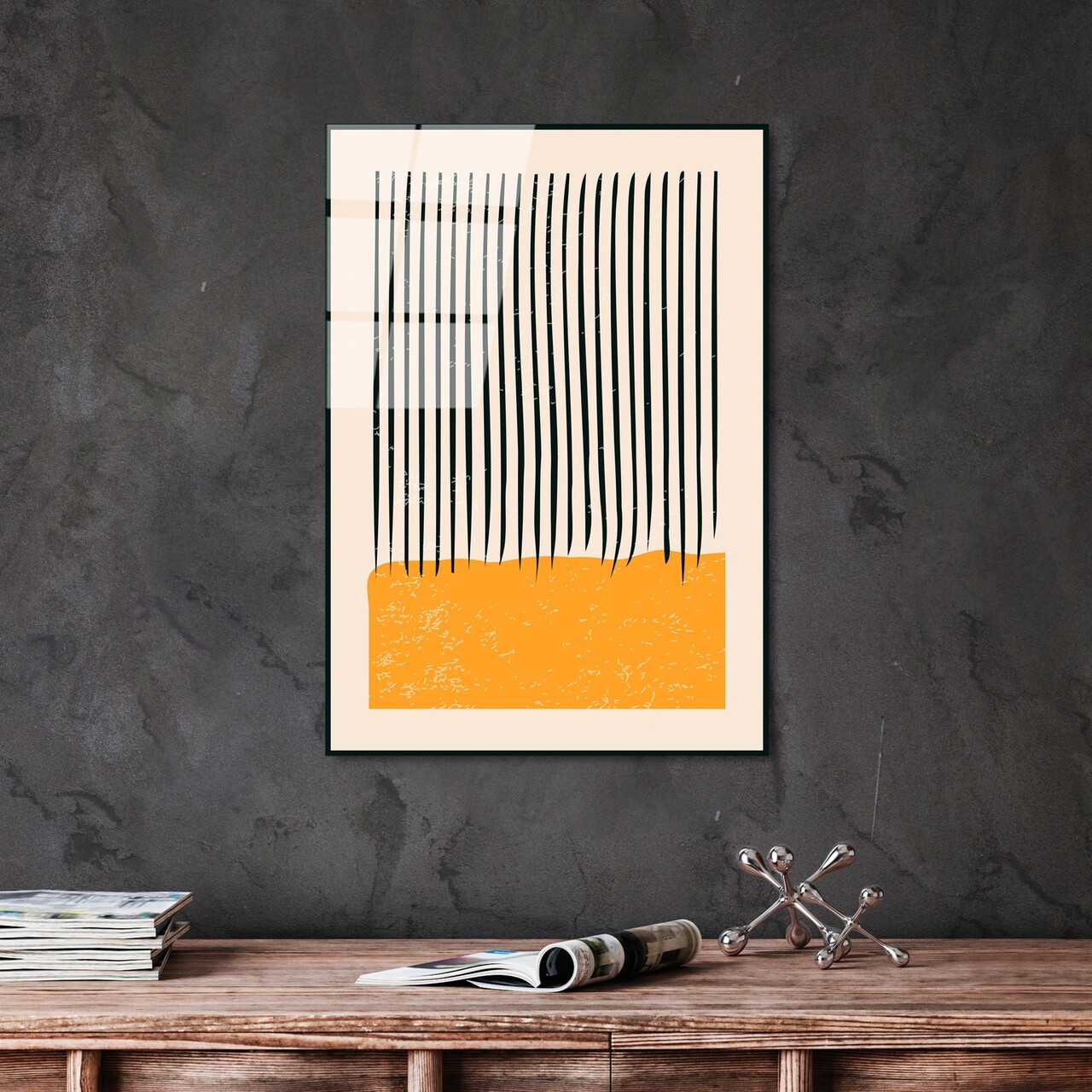 Tablou decorativ, UV-881, Dimensiune: 45 x 65 cm, Multicolor - view 3