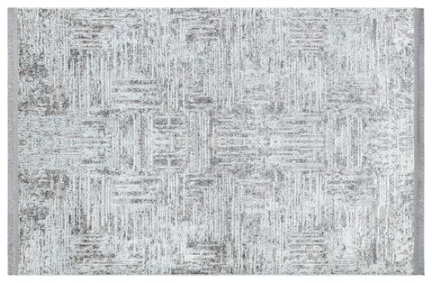 Covor eko rezistent, st 08 - grey, 60% poliester, 40% acril, 80 x 150 cm