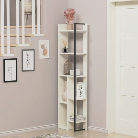 Corp biblioteca, Lagomood, Sembol, 40x160x23 cm, Alb Lagomood