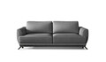 Canapea extensibila 3 locuri ELTAP, Meg21, Megis, 242x95x90 cm, lemn/poliester, gri
