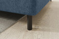 Coltar extensibil dreapta 3 locuri ELTAP, RT-40RAQ, Barea, 208x160x100 cm, lemn/poliester, albastru
