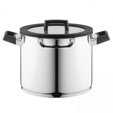 Oala cu capac BergHOFF, Gem Downdraft, Ø24 cm, 9 L, inox BergHOFF