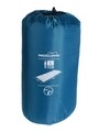 Sac de dormit pentru camping L, 180x74 cm, poliester, albastru
