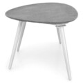 Masuta cafea pentru exterior, Mayor, 117 x 59 x 43 cm, gri