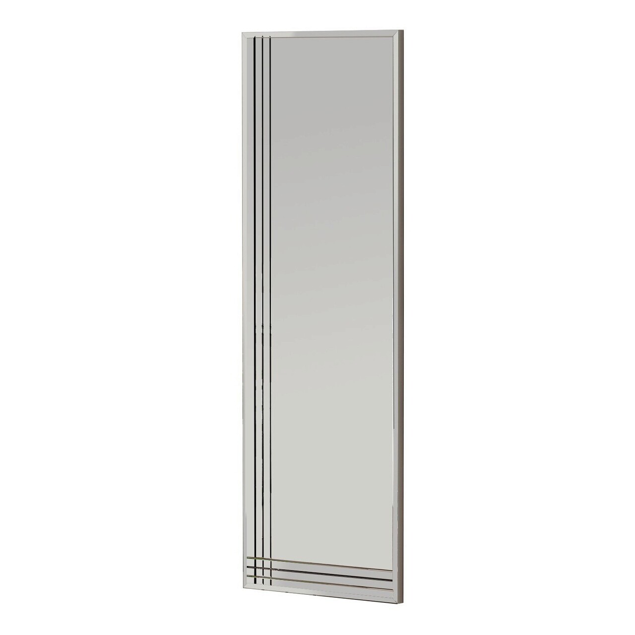 Oglinda decorativa, Siam, Trio, 40x120x2.2 cm, MDF , Transparent