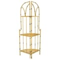 Etajera de colt, Oranda, Creaciones Meng, 48x35x120 cm, fier forjat