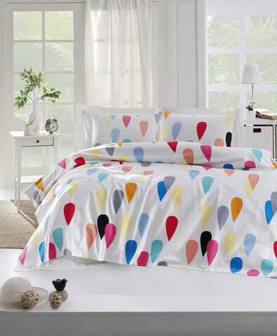 Set cuvertura pique Single, Vendula – Mix, EnLora Home, Bumbac bumbac imagine 2022