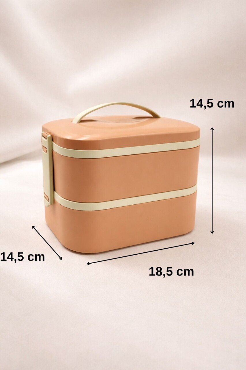 Cutie pentru pranz, Hermia, 721CBL1312, Inox, Izolat in vid, Roz - view 7