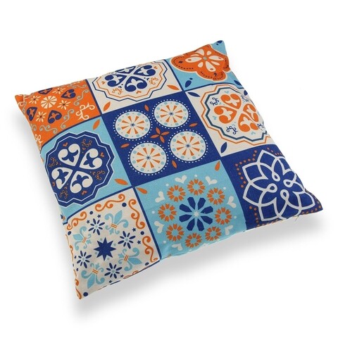 Perna decorativa Mosaic Orange, Versa, 45 x 45 cm, poliester cm