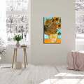 Tablou decorativ, FAMOUSART-03, Canvas, Dimensiune: 45 x 70 cm, Multicolor