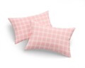 Set 2 fete de perna, Tavşancık - Pink, Eponj Home, 65% bumbac/35% poliester