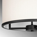 Lustra, Fulgor, 942FLG1642, Metal, Alb/Negru