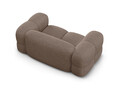 Canapea 2 locuri, Loretto, Cosmopolitan Design, 180x100x68 cm, tesatura structurata, cappuccino