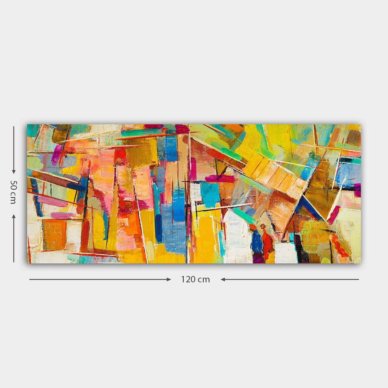 Tablou Decorativ, YTY129236510_50120, Canvas , Lemn, Multicolor