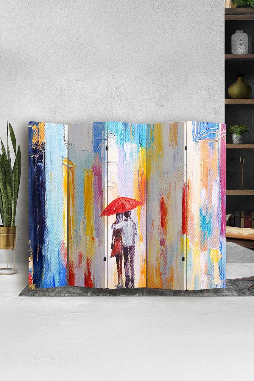 Separator de cameră, Artprvn5Kntmdl9, Multicolor - imagine 3