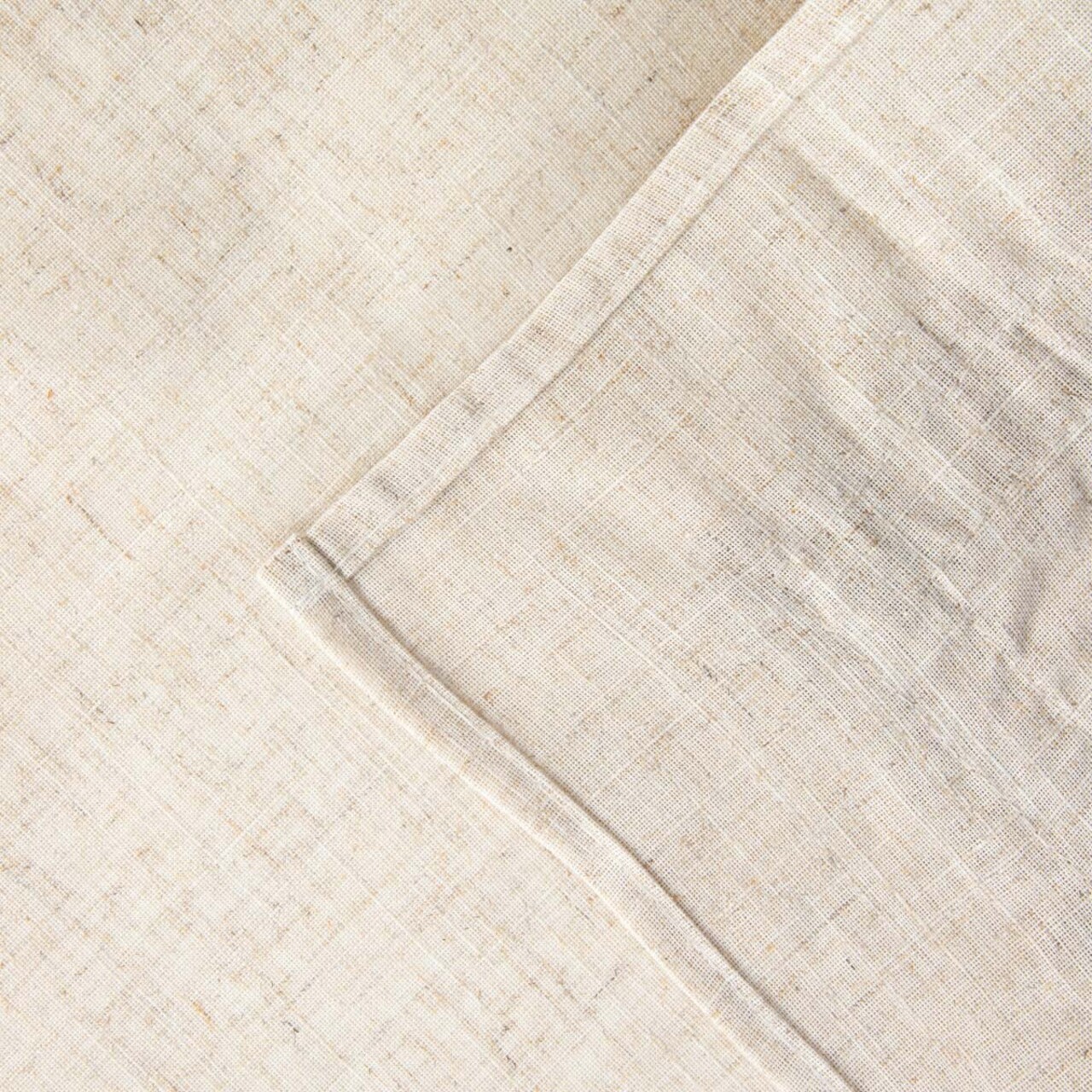 Fata de masa Lintilo, Homla, 130x180 cm, poliester, bej/maro - 2 | YEO