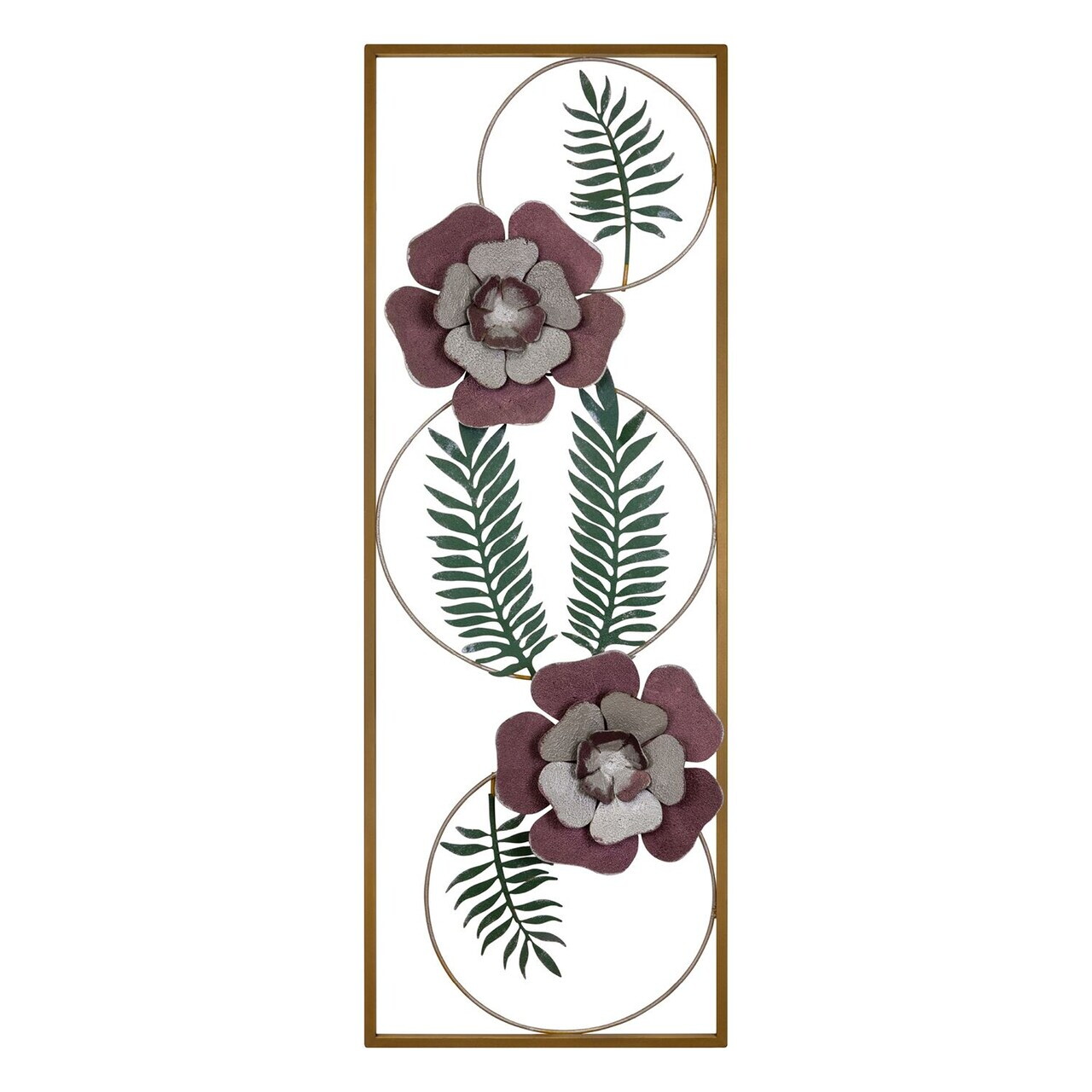 Decoratiune de perete, Menguen, Metal, Grosime: 0,6 mm, Multicolor — imaginea 6
