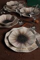 Serviciu de masa, 24 piese, GBSNES24Y4101986, Güral Porselen, portelan, multicolor