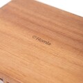 Set 16 recipiente pentru condimente si suport, Lenne, Homla, 17x12x28 cm, lemn/sticla, natur