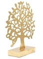 Decoratiune Golden Tree, Mauro Ferretti, 31x31.5 cm, fier, auriu