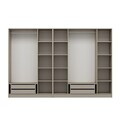 Dulap pentru haine, Hanah Home, Nisa, 315x210x52 cm, Gresie