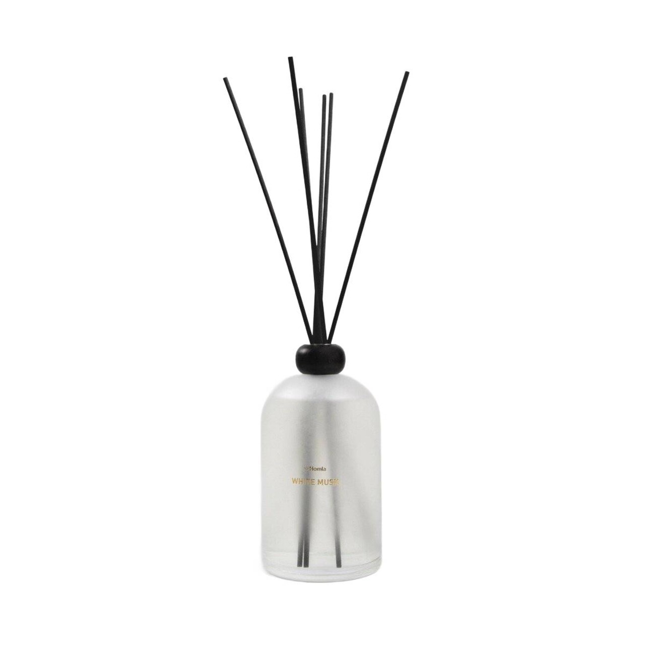 Difuzor de parfum cu betisoare Glow, Homla, 1 L, sticla, alb - 1 | YEO