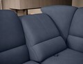 Coltar extensibil dreapta 3 locuri ELTAP, RT-40PO, Siber, 270x186x93 cm, lemn/poliester, albastru inchis