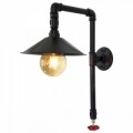 Aplica de perete All Design, metal, 48x23x29 cm, Black