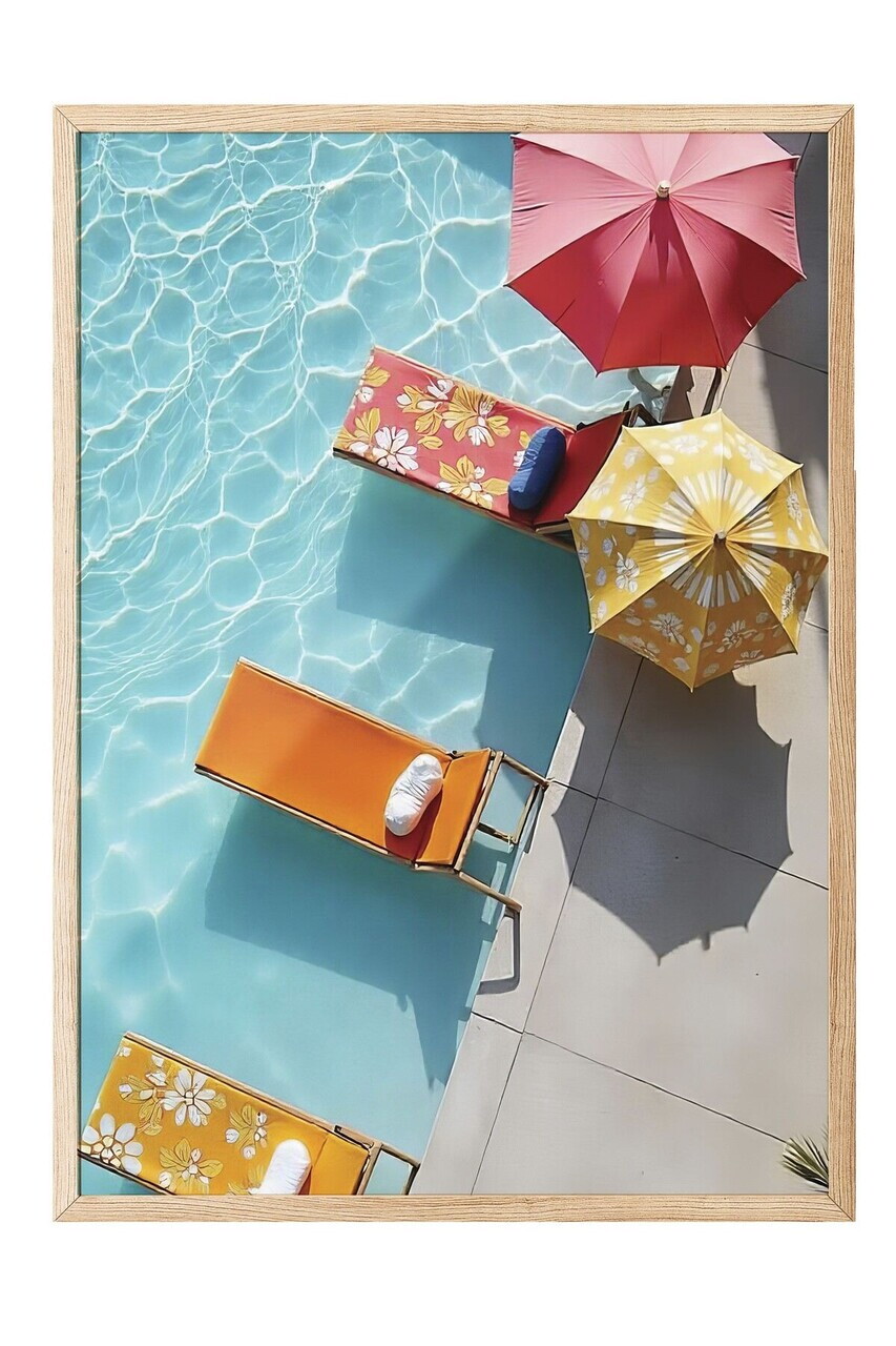 Tablou decorativ, 109547, Lemn masiv, Sticla PVC, Multicolor - view 2