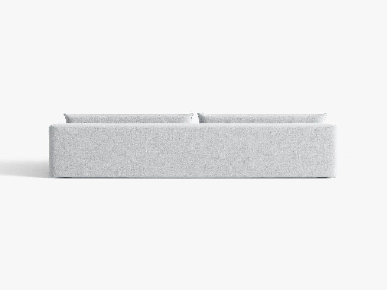 Canapea extensibila 3 locuri, Hena, Micadoni Home, 205x112x85 cm, tesatura structurata, gri deschis — imaginea 6