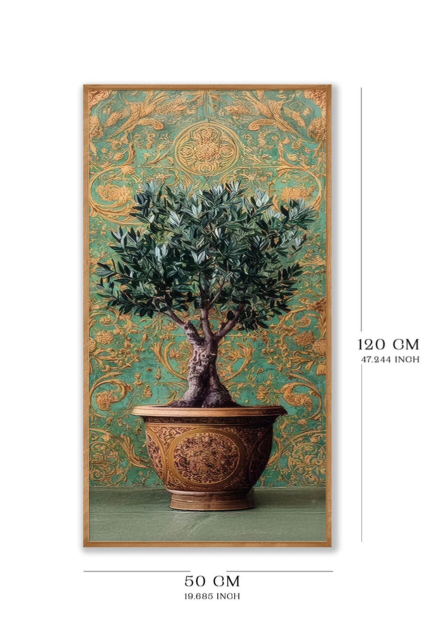 Tablou decorativ, Artsmdfyty93-7033, Vopsea: 100% MDF (grosime: 2,7 mm), Multicolor - view 2