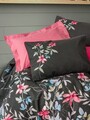 Lenjerie de pat pentru o persoana, Merlin - Pink, Cotton Box, Bumbac Ranforce