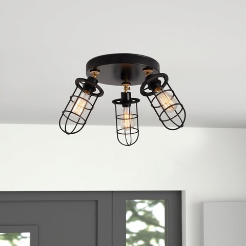 Lustra, Alby, 525NOR1497, Metal, Negru