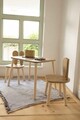 Set masa si scaun pentru copii, Bambini, Bunny Two Chair Set, Maro