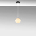 Lustra, Fulgor, 942FLG1157, Metal, Negru / Alb / Auriu