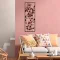 Decoratiune de perete, Olips 6, Metal, Dimensiune: 32 x 90 cm, Multicolor