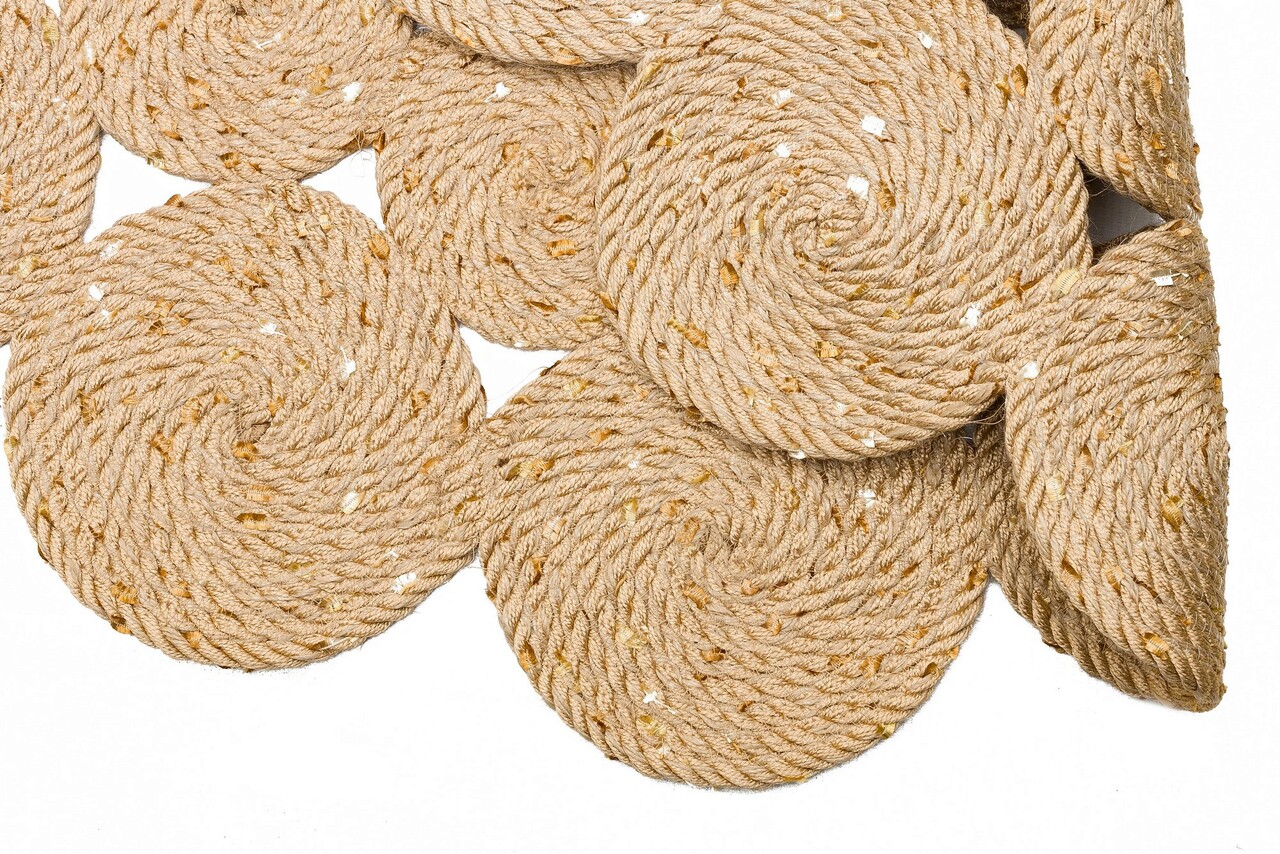 Covor, Ptn 07 Natural , 100% POLIPROPILEN/IUTA/BUMBAC RECICLAT, Bej - 3 | YEO