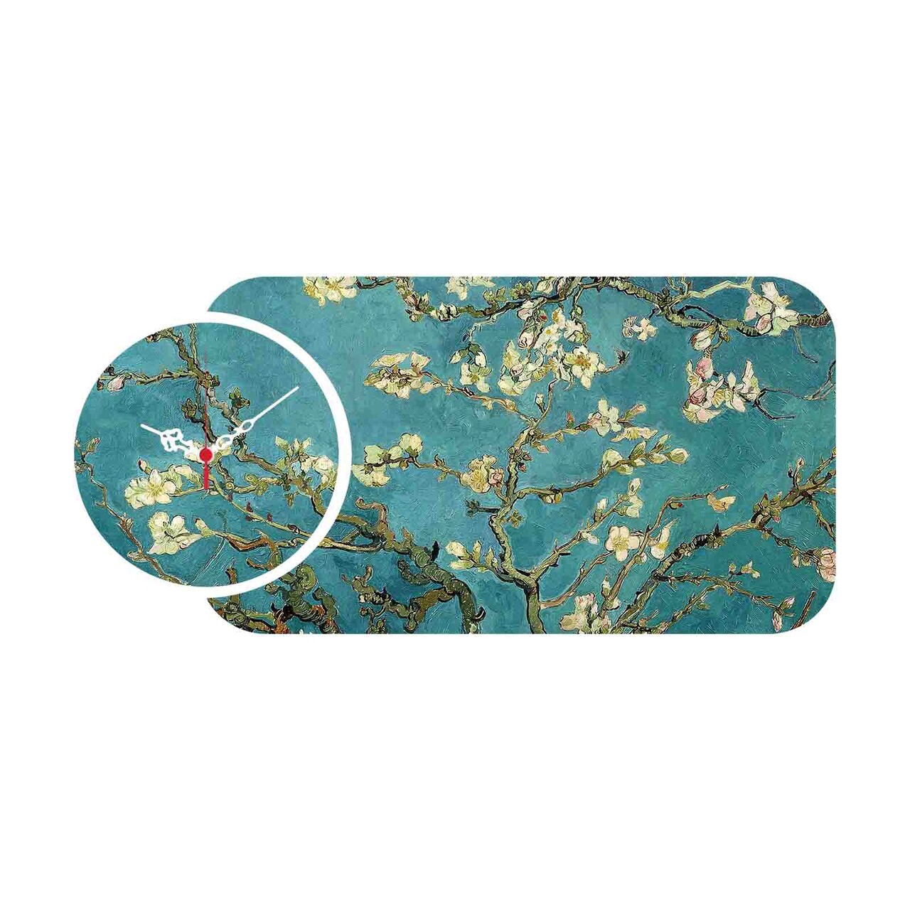 Set ceas si tablou decorativ, YMS-01, MDF , Dimensiune: 68 x 32 cm, Multicolor