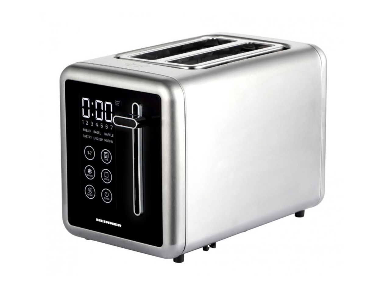 Prajitor de paine Heinner, 900W, argintiu - 1 | YEO