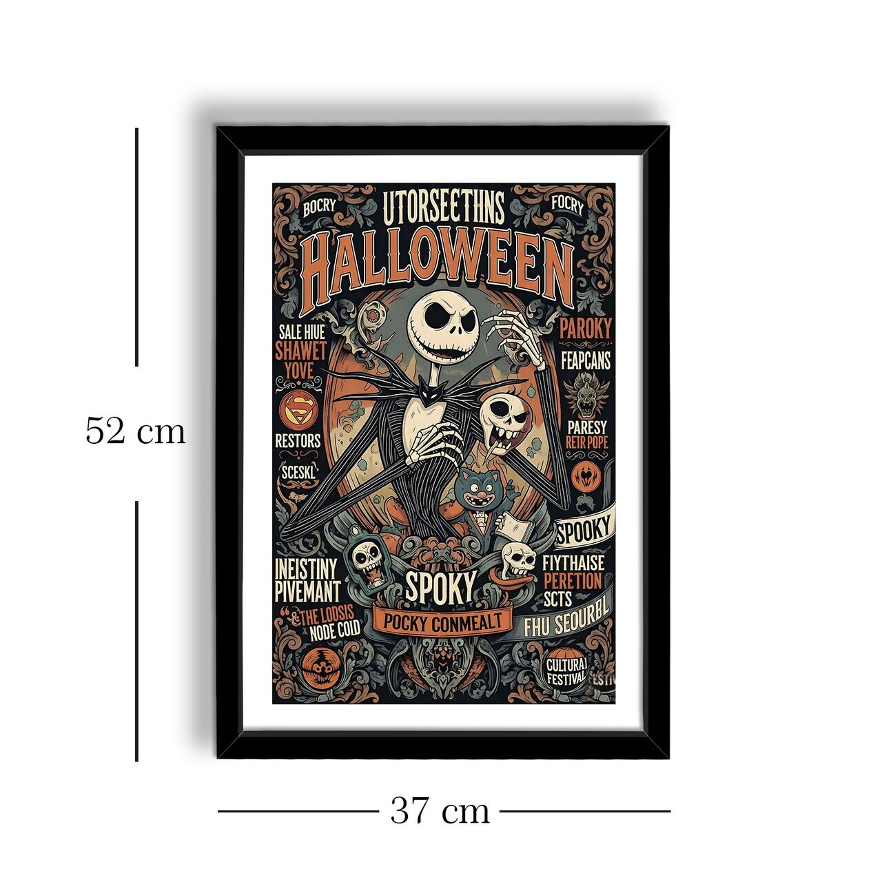 Tablou decorativ, 3752HALCT-002, Fundal: MDF (Grosime: 2,7 mm), Multicolor — imaginea 4