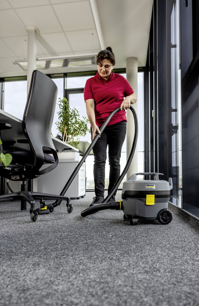 Aspirator profesional uscat T 7/1 Classic Adv, Karcher, gri — imaginea 3