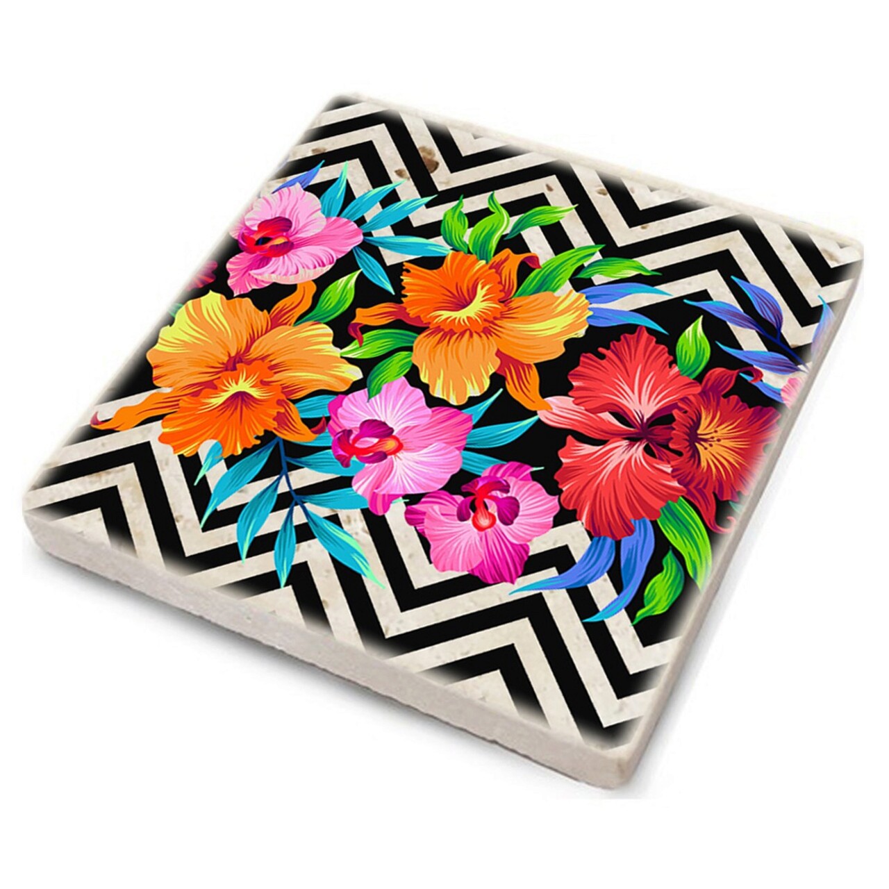 Set suporturi de pahare, Hermia, 366TYR1136, Multicolor - view 2