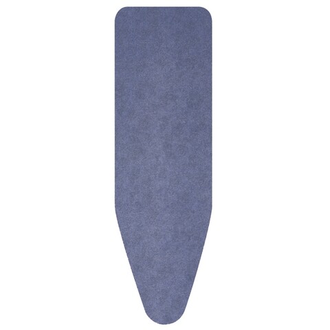 Husa pentru masa de calcat, brabantia, denim blue, 38 x 124 cm, 2 mm spuma, bumbac, albastru