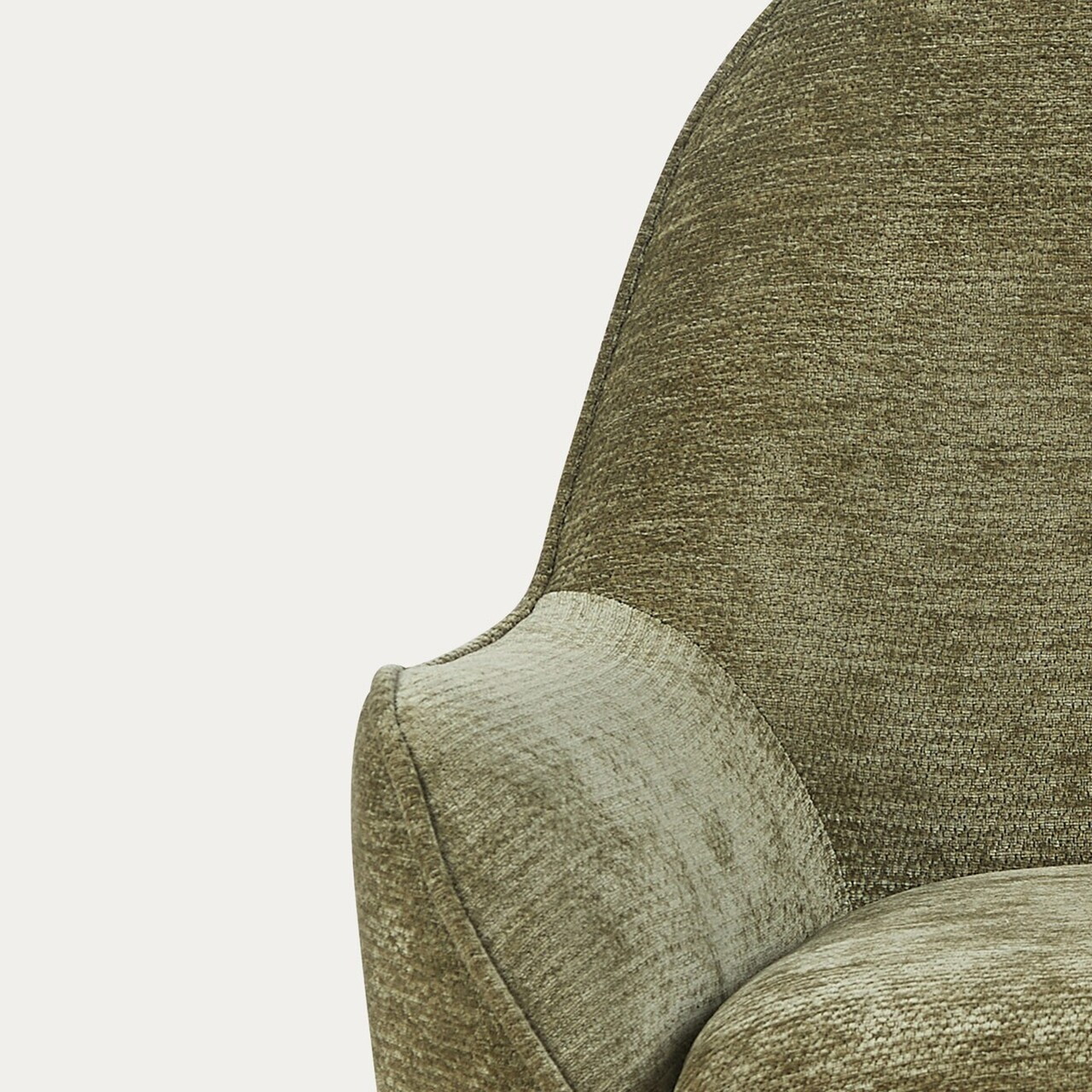 Fotoliu Sofiero, Homla, 74.5x72.5x75.5 cm, metal/poliester, verde olive — imaginea 5